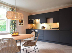 Sunny, stylish character apartment next to park